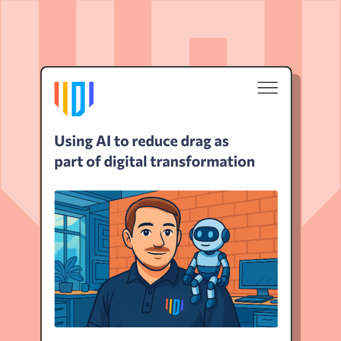 Using AI to reduce operational drag as part of digital transformation